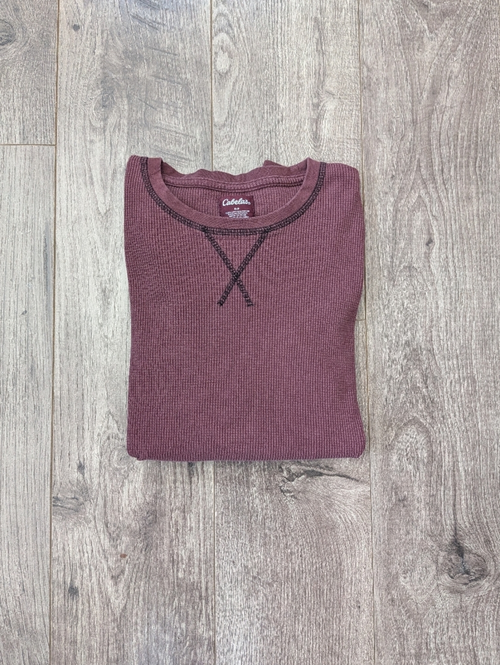 Cabela's Women's Thermal Long Sleeve Waffleknit Top - Picture 2 of 15